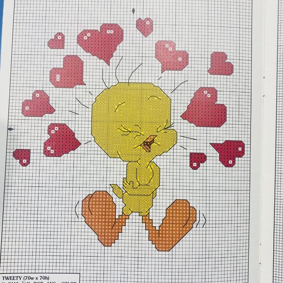 Looney Tunes Holiday Cross Stitch Booklet - Picture 9 of 9